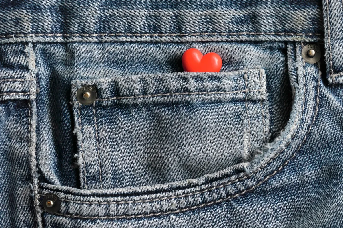 jeans, heart, trousers, cotton, material, pocket, hide, welcome, in love, favorite pants, blue, seam, jeans, heart, heart, heart, trousers, cotton, cotton, pock